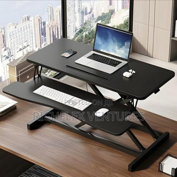 Adjustable Sit and Stand Workstation/Desk · Photo 2