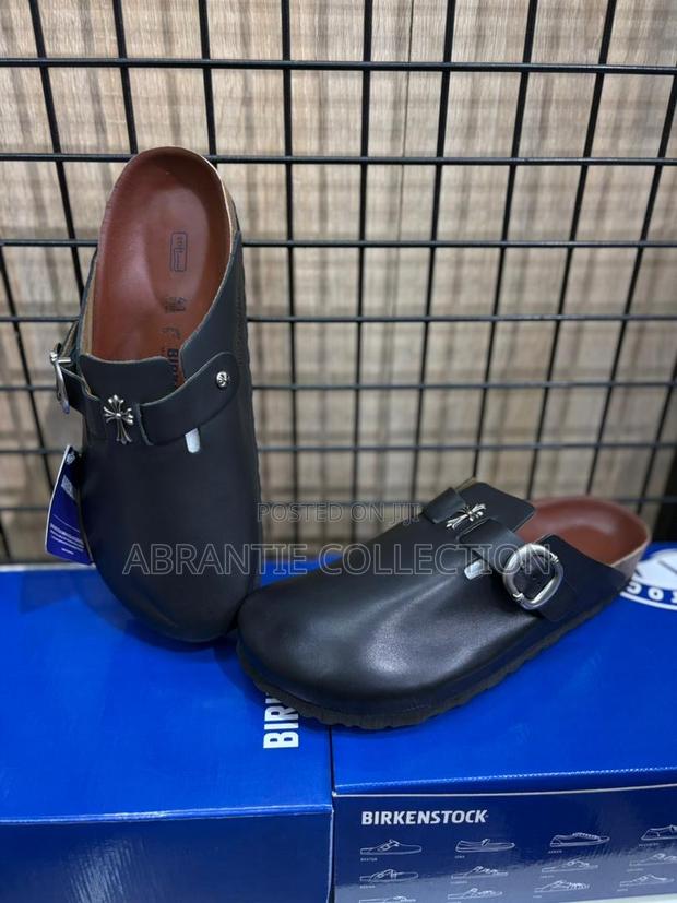 Birkenstock Leather Boston Chrome · Photo 4