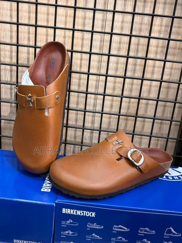 Birkenstock Leather Boston Chrome · Photo 3