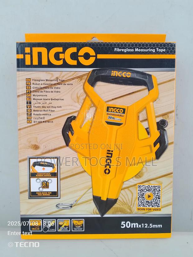 Fibreglass Measuring Tape 50mx12.5mm · Photo 4