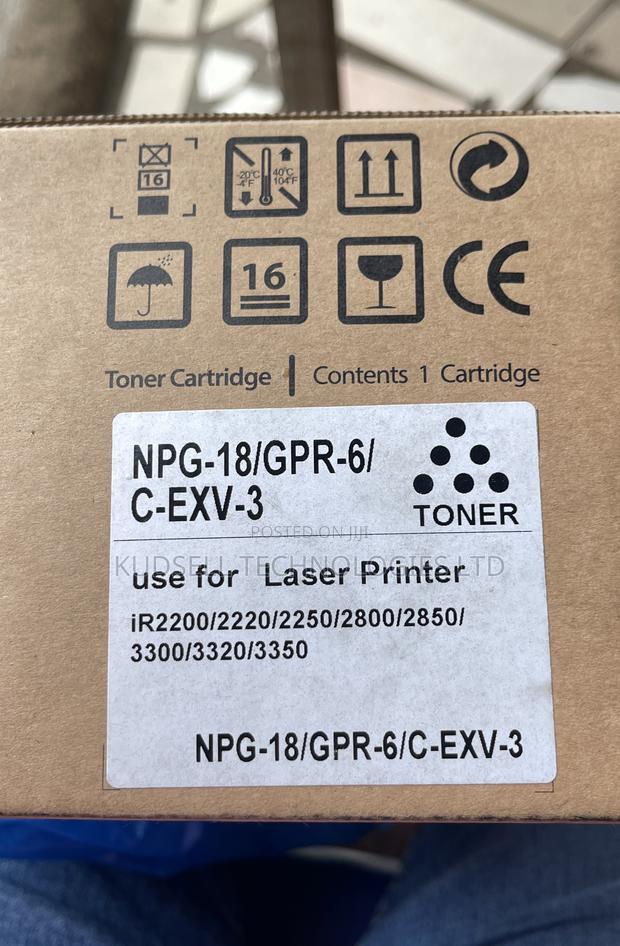 Canon NPG-18, GPR-6, C-Exv 3 Black · Photo 4