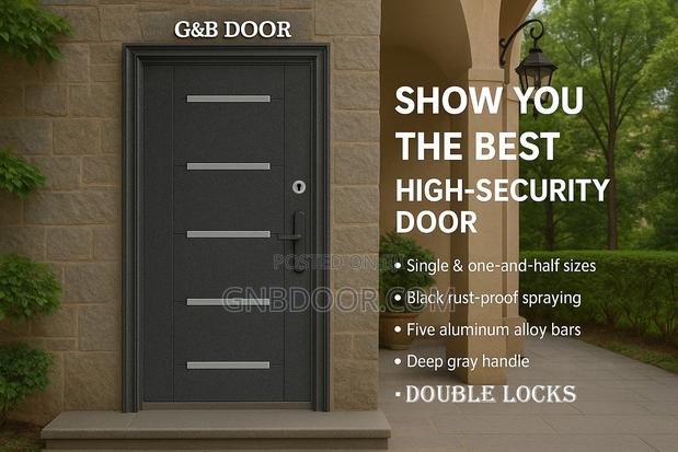 G93 Security Door Turkey Door Metal Door Double Lock photo 3