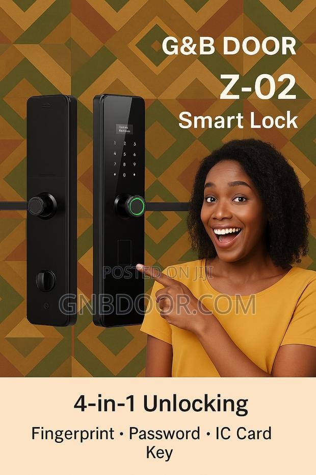 G B Smart Lock Fingerprint Handle Digital Door Handle photo 4