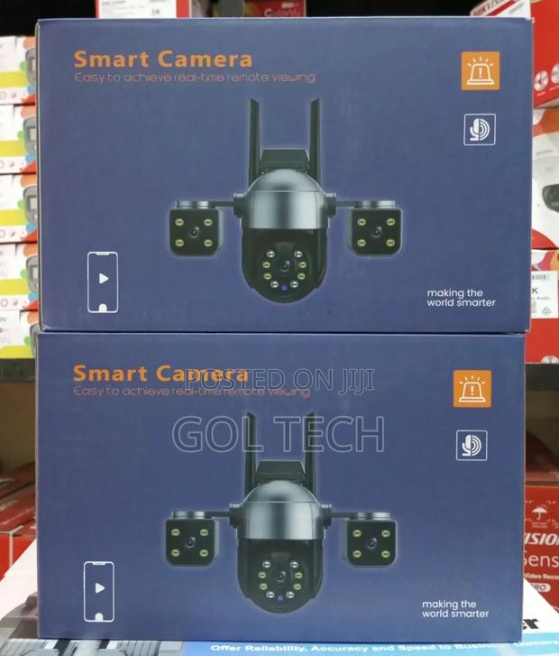 Smart Wi-Fi Camera With Motion Detection 3lens With Siren · Photo 4