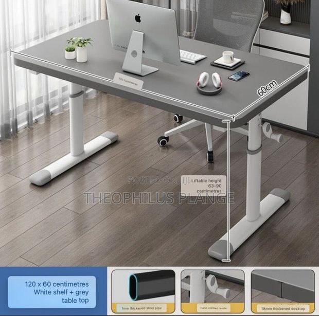 1.2m Manual Adjustable Office Desk / Study Table · Photo 3