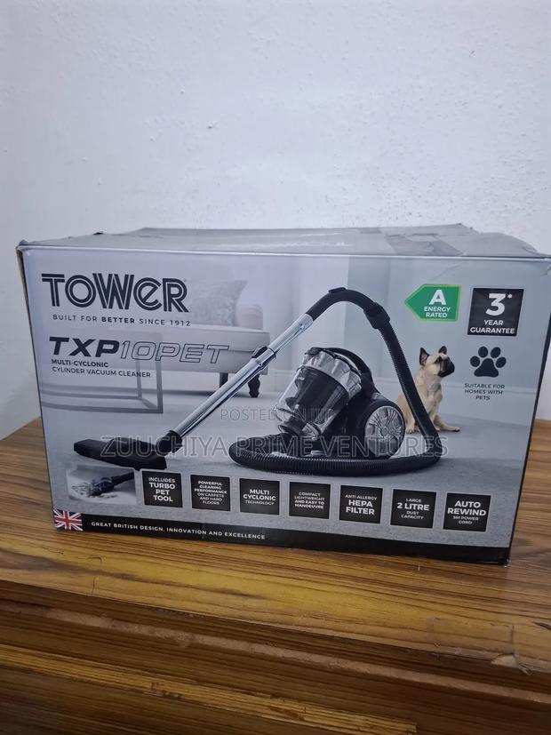 Tower Txp10pet Multi Cyclonic Vacuum Cleaner Uk