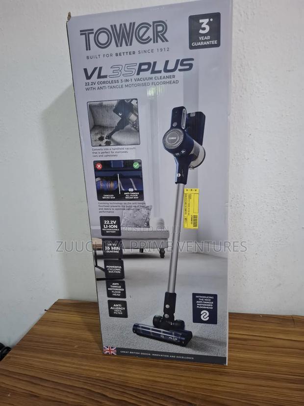 Tower Vl35 Plus Rechargeable Cordless Vacuum Cleaner/Uk