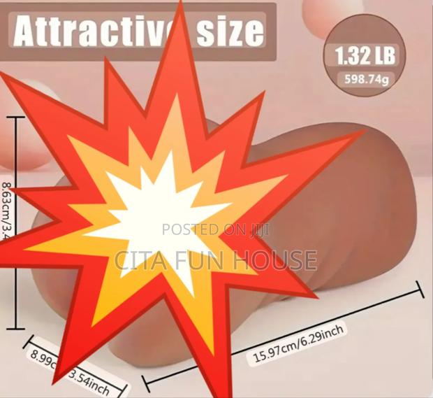 Realistic 2 in 1anal/Vaginal Soft Male Masturbating Fleshlight · Photo 4