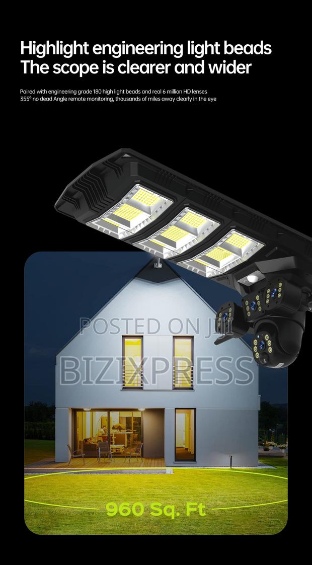 3 Lens 4g Solar Street Camera photo 2