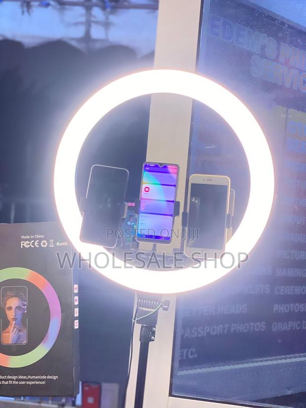 18 “Inches” Rgb Led Soft Ring Light photo 4
