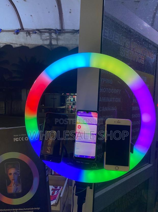 18 “Inches” Rgb Led Soft Ring Light photo 5