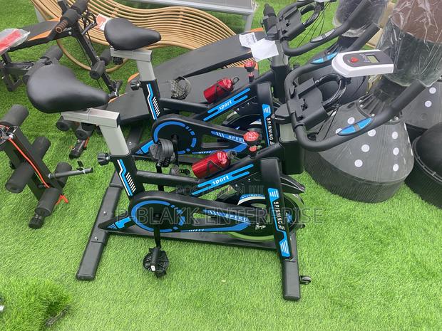 Exercise Spining Bike Bicycle With LCD Display Screen photo 2