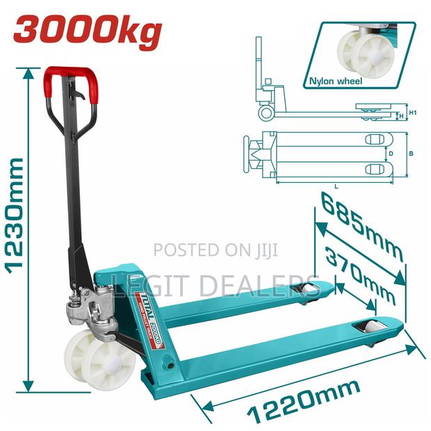 Total Heavy Duty Hand Pallet Truck 2500kg 3000kg photo 5