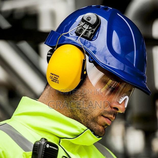 This Is Original Industrial Helmet Head,Eye, Ear Protection
