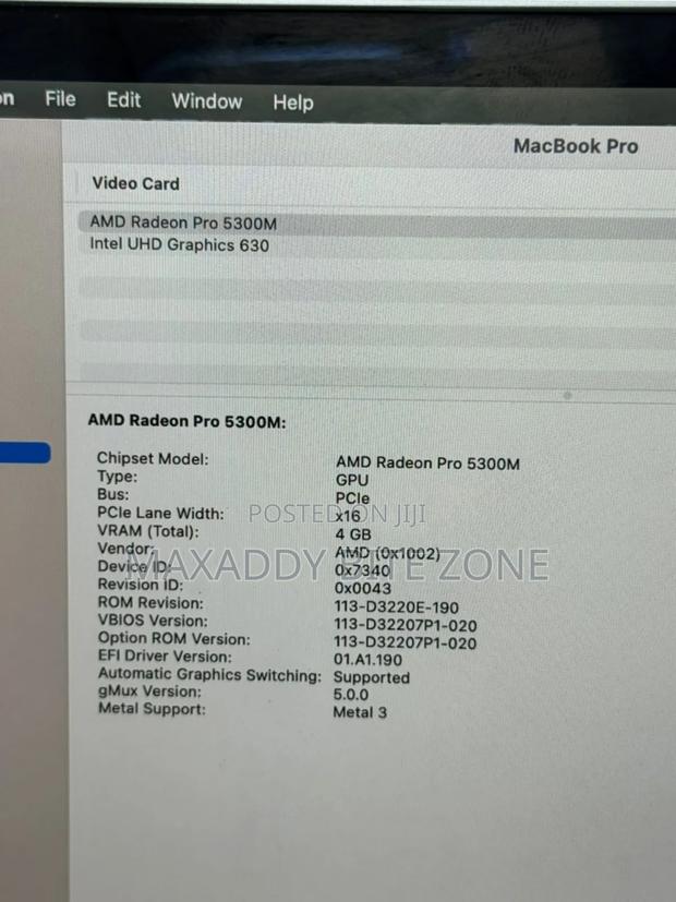 Laptop Apple MacBook Pro 2019 16GB Intel Core i7 SSD 512GB photo 12