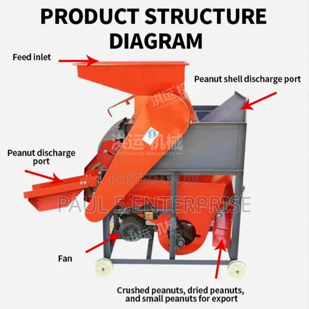 Peanut Sheller 500kg/H photo 8