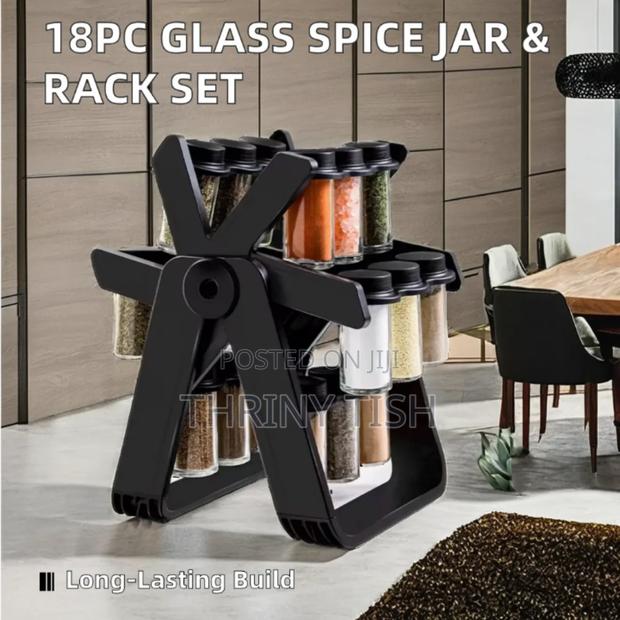 18pcs Spice Jar