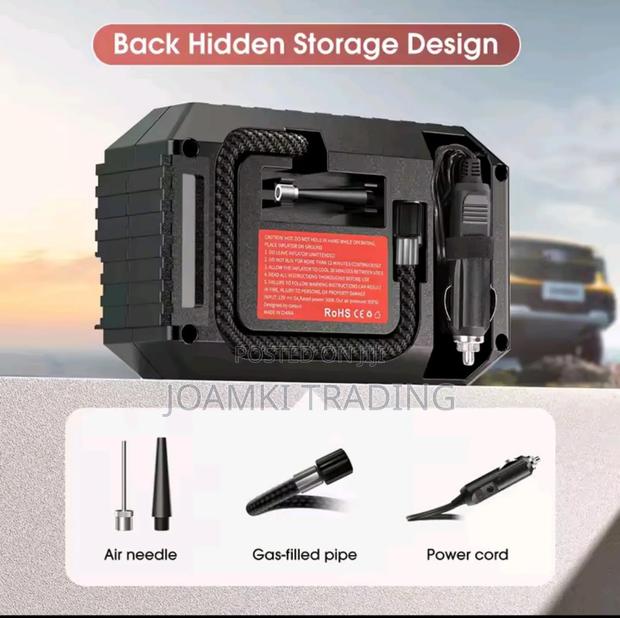 Carsun Mini Air Pump Tyre Inflator Portable Compressor Wired photo 4