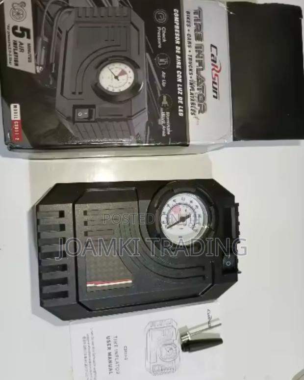 Carsun Mini Air Pump Tyre Inflator Portable Compressor Wired photo 9
