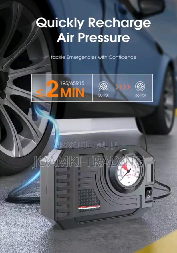 Carsun Mini Air Pump Tyre Inflator Portable Compressor Wired photo 6
