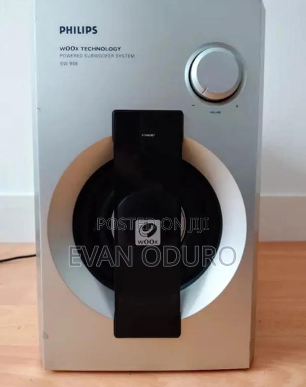 Powerful Active Bass Reflex Philips Dual Subwoofer Magnetic photo 2