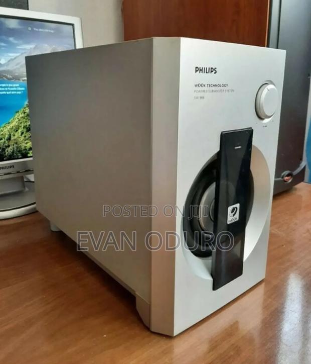 Powerful Active Bass Reflex Philips Dual Subwoofer Magnetic photo 4
