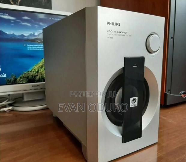 Powerful Active Bass Reflex Philips Dual Subwoofer Magnetic photo 5