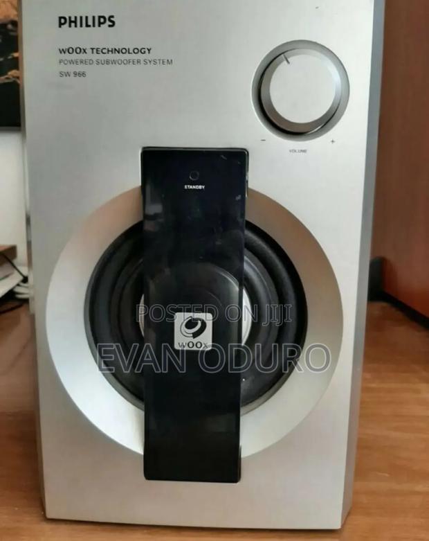 Powerful Active Bass Reflex Philips Dual Subwoofer Magnetic photo 6