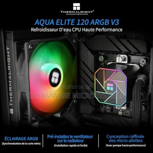 Thermalright Aqua Elite 120 V3 All in One Liquid Cpu Cooler photo 2