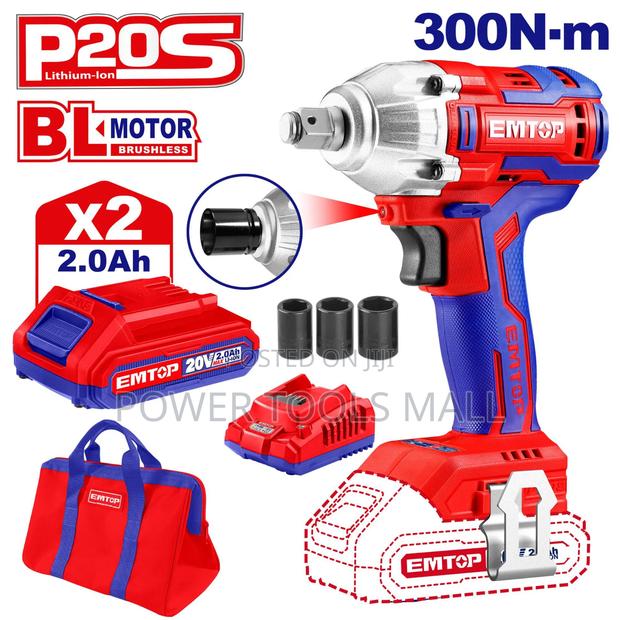 Cordless Impact Wrench Emtop · Photo 2