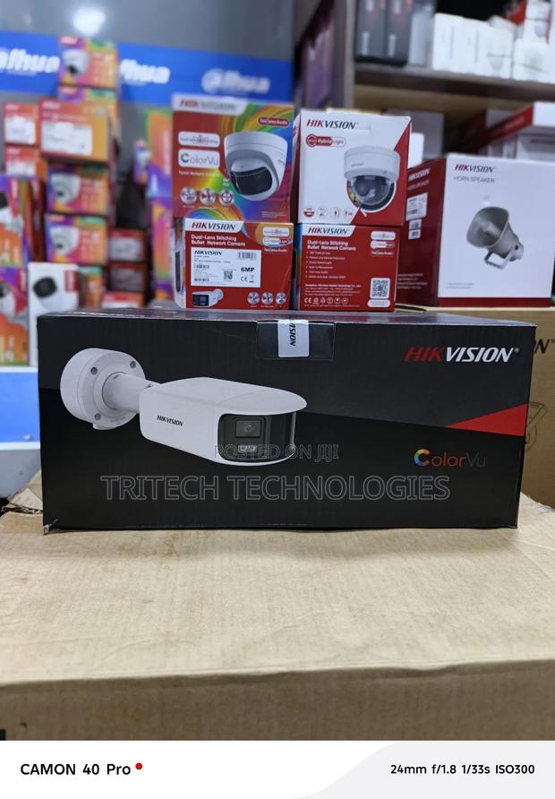 Hikvision 8 Mp Panoramic Colorvu Fixed Bullet Network Camera · Photo 4