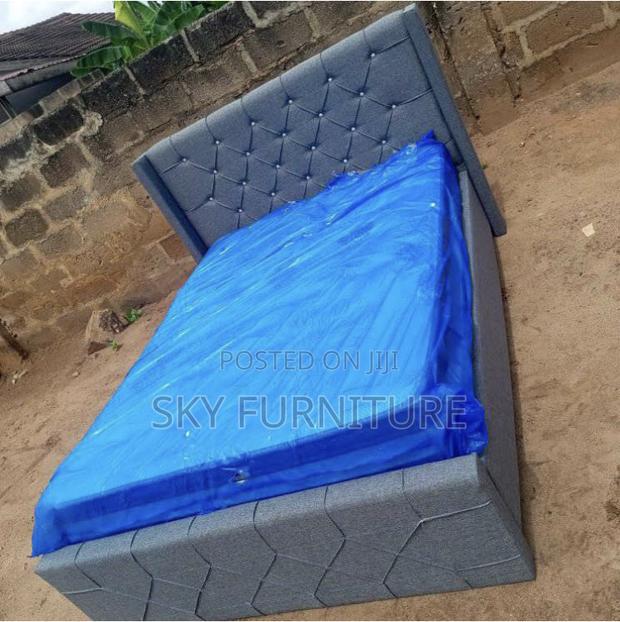 Double Bed Frame With Mattress · Photo 3