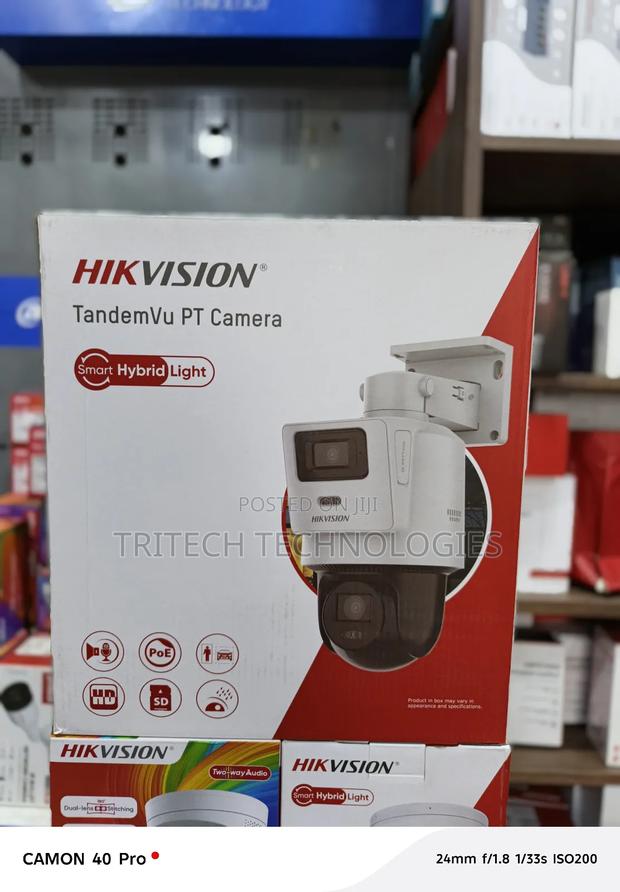 Hikvision Ds-2se2c400mwg-E/14 Tandemvu 4mp+4mp Lens Poe PTZ · Photo 3