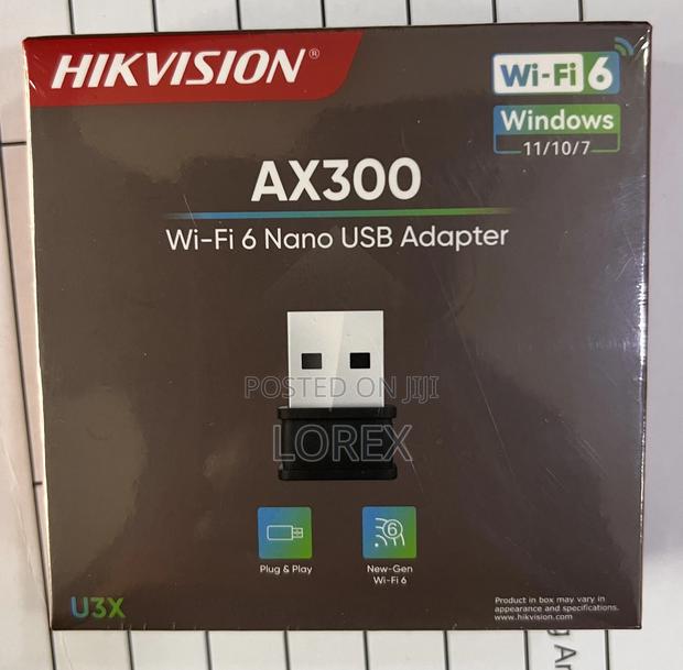 Hikvision Wifi Usb Receiver Wifi 6 Usb Dongle Ds-3wru3x · Photo 3