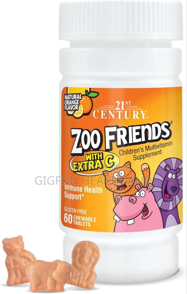21st Century, Kid's Chewable Multivitamin With Extra Vitamin C.