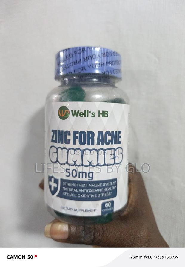 Zinc for Acne Gummies 50mg