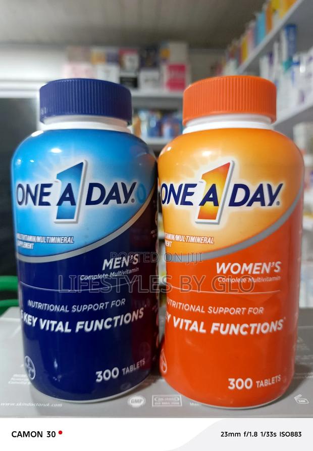 One a Day Men's Women's Set of 300 Tablets Each