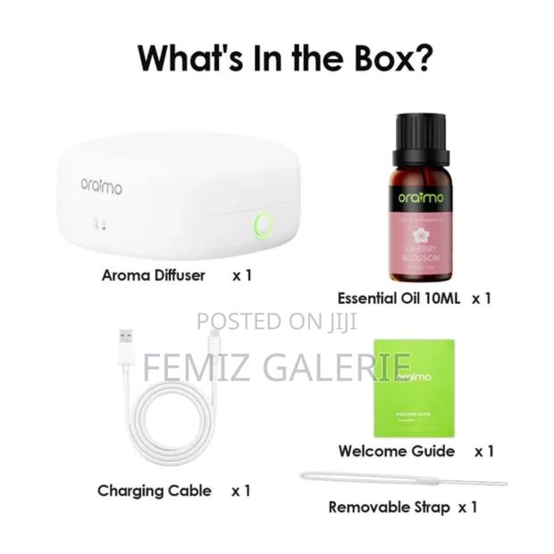 Oraimo Aromago Waterless Rechargeable Aromatherapy Diffuser photo 8