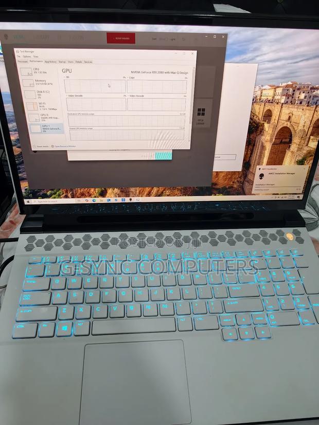 Laptop Dell Alienware M17 R2 16GB Intel Core i7 SSD 1T photo 2