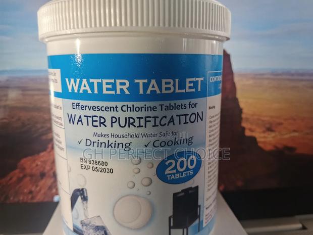 Superior Chlorine Water Purification Effervescent Tablets