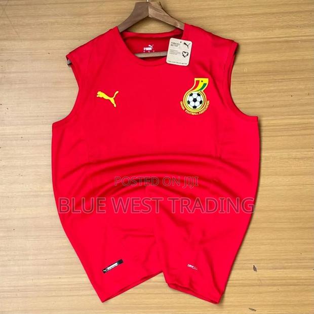 Ghana Black Stars Lacoste (Red) · Photo 4
