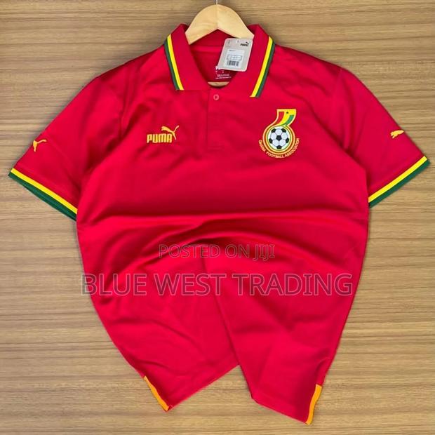 Ghana Black Stars Lacoste (Red) · Photo 3