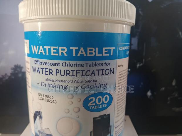 Powerful Chlorine Effervescent Water Purification Tablets