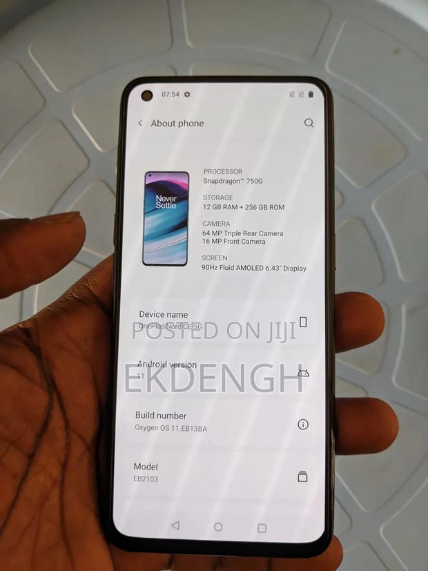 OnePlus Nord CE 5G 256 GB Gray