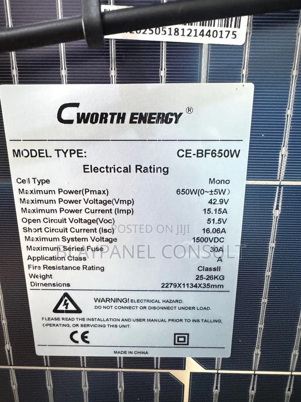 650w Monocrystalline Solar Panel · Photo 4