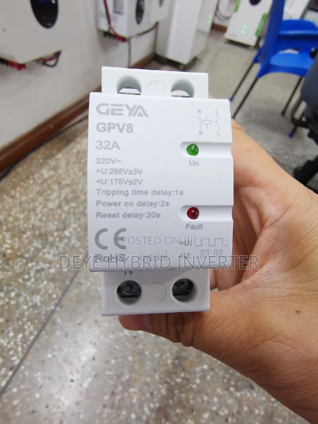 Voltage Protector 32a Single Phase