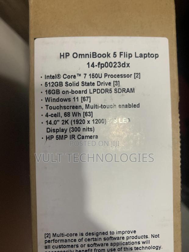 New HP OmniBook X Laptop 14-fe0097nr 16GB Intel Core i7 SSD 512GB photo 2