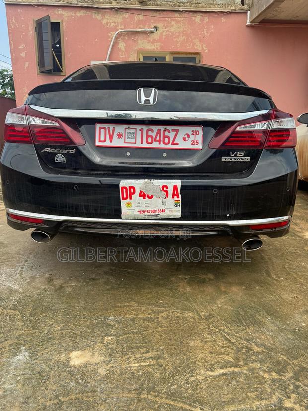 Honda Accord Touring V6 4dr Sedan FWD (3.5L 6cyl 6A) 2017 Black
