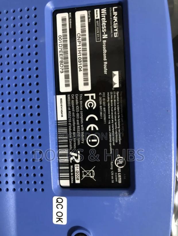 Linksys Wrt300n Wireless-N 4-Port Broadband Router With Mimo photo 6