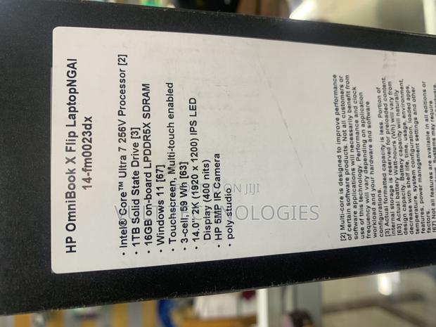 New HP OmniBook X Laptop 14-Fe0097nr 16GB Intel Core Ultra 7 SSD 1T photo 2